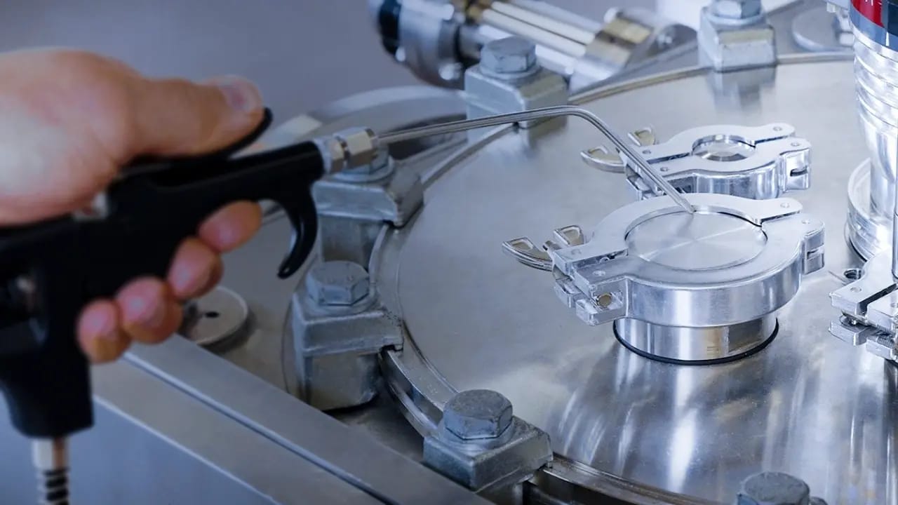 헬륨 리크 테스트 이미지